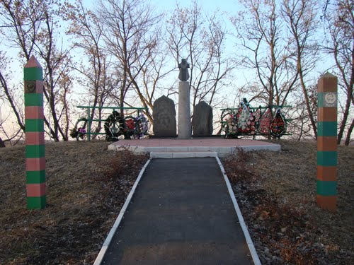 Черкасская область, Легедзино (с.), памятник пограничникам и служебным собакам